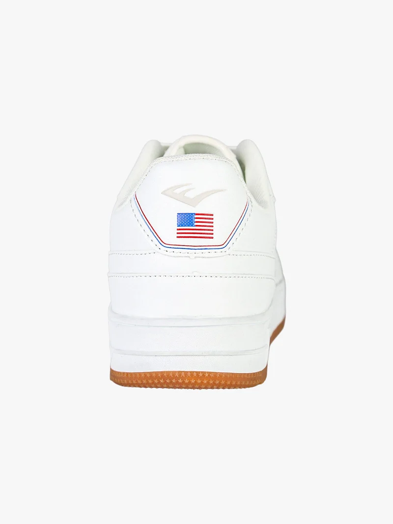 Sneakers stringate da uomo - bianco