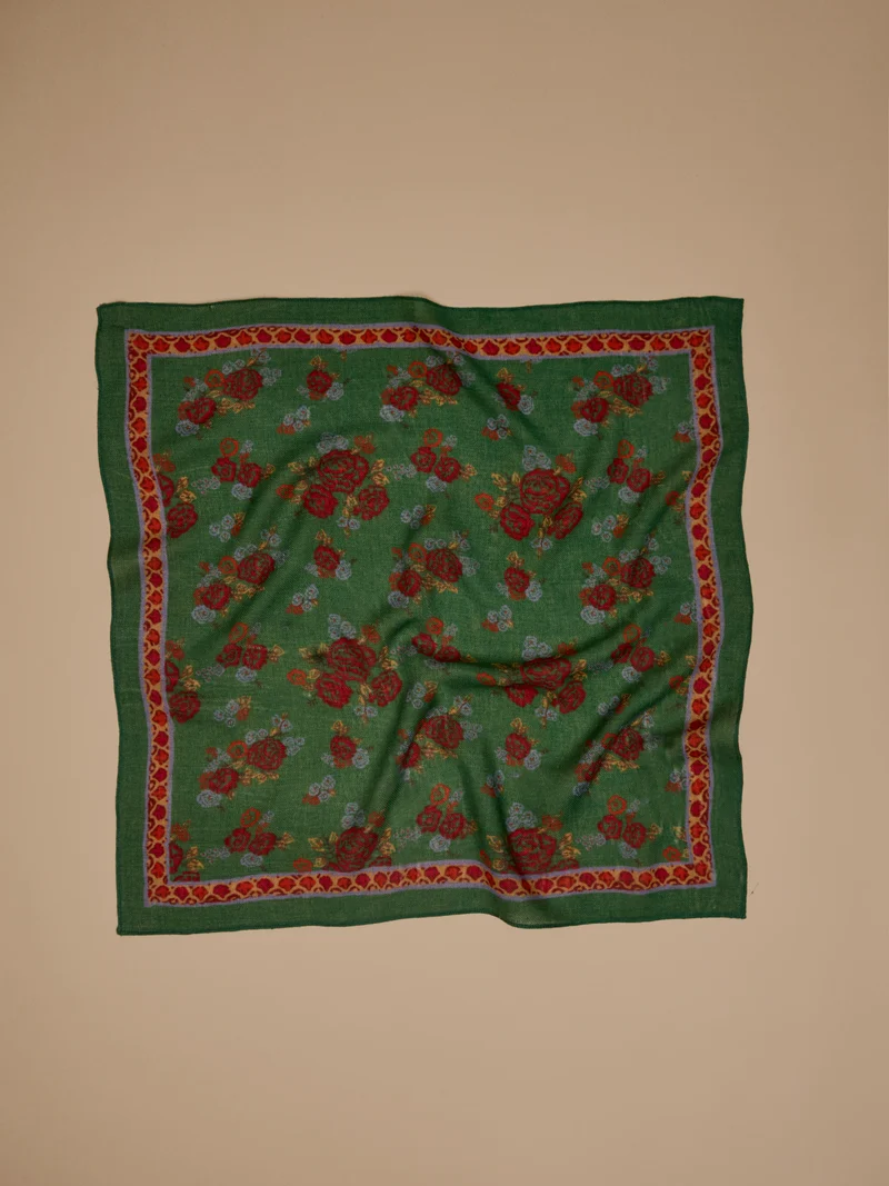 Damen-Bandana aus Wolle, bedruckt