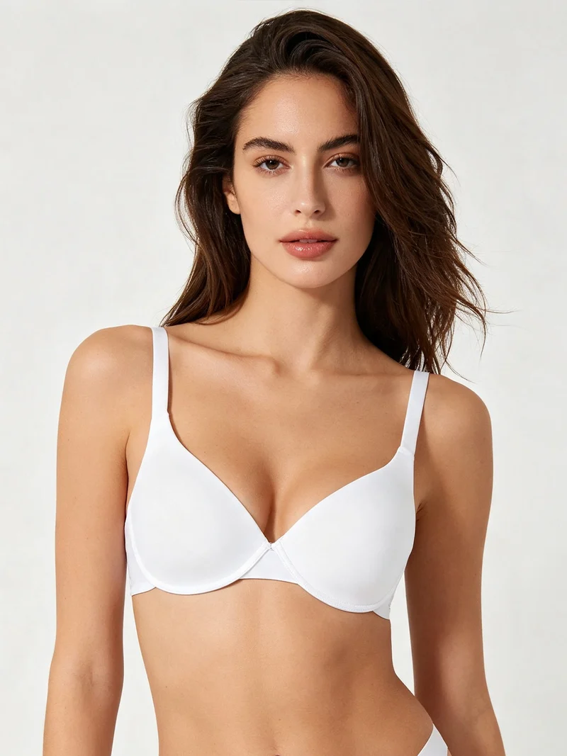 reggiseno imbottito EVA coppa C - bianco