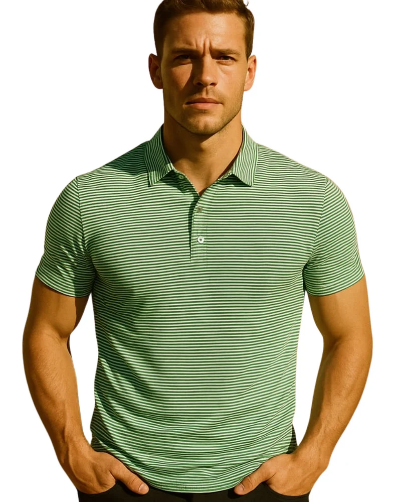 Striped Polo Shirt