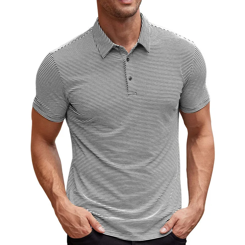 Striped Polo Shirt