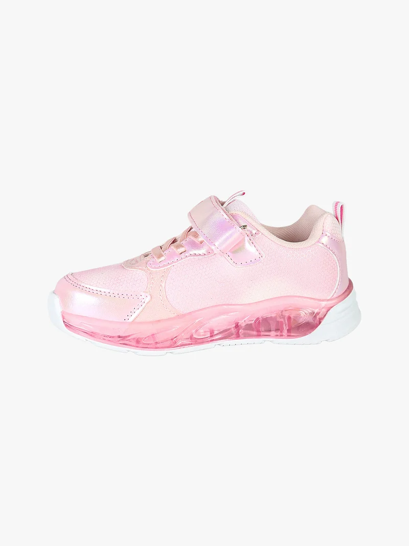 Stitch Sneakers da bambina con luci e strappo - rosa