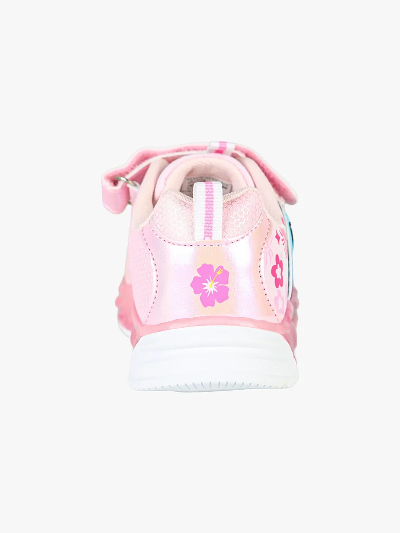 Stitch Sneakers da bambina con luci e strappo - rosa