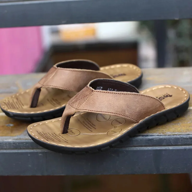 Leather Men's Sandals