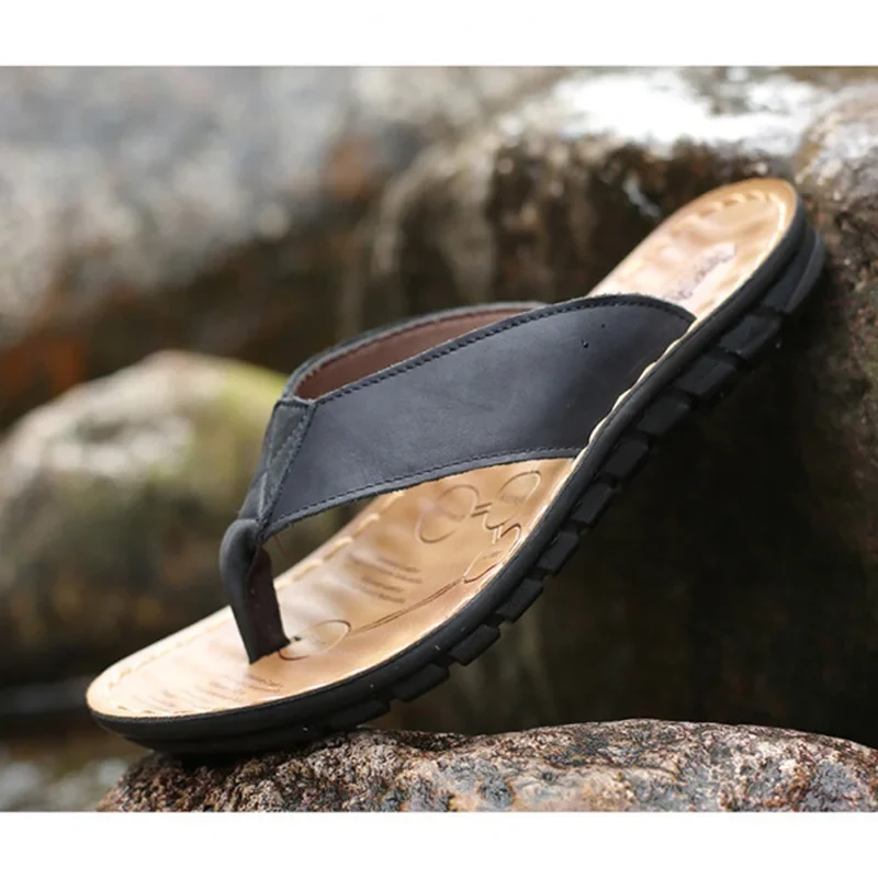 Leather Men's Sandals