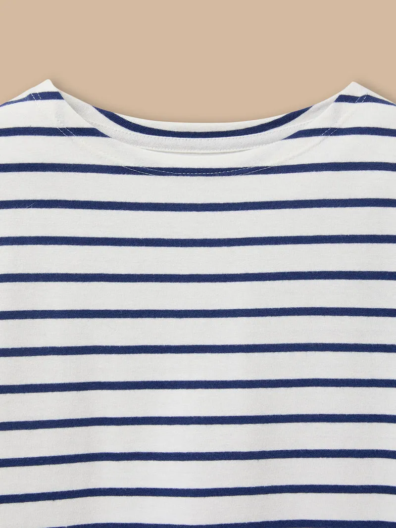 Jungen T-shirt im Marinelook
