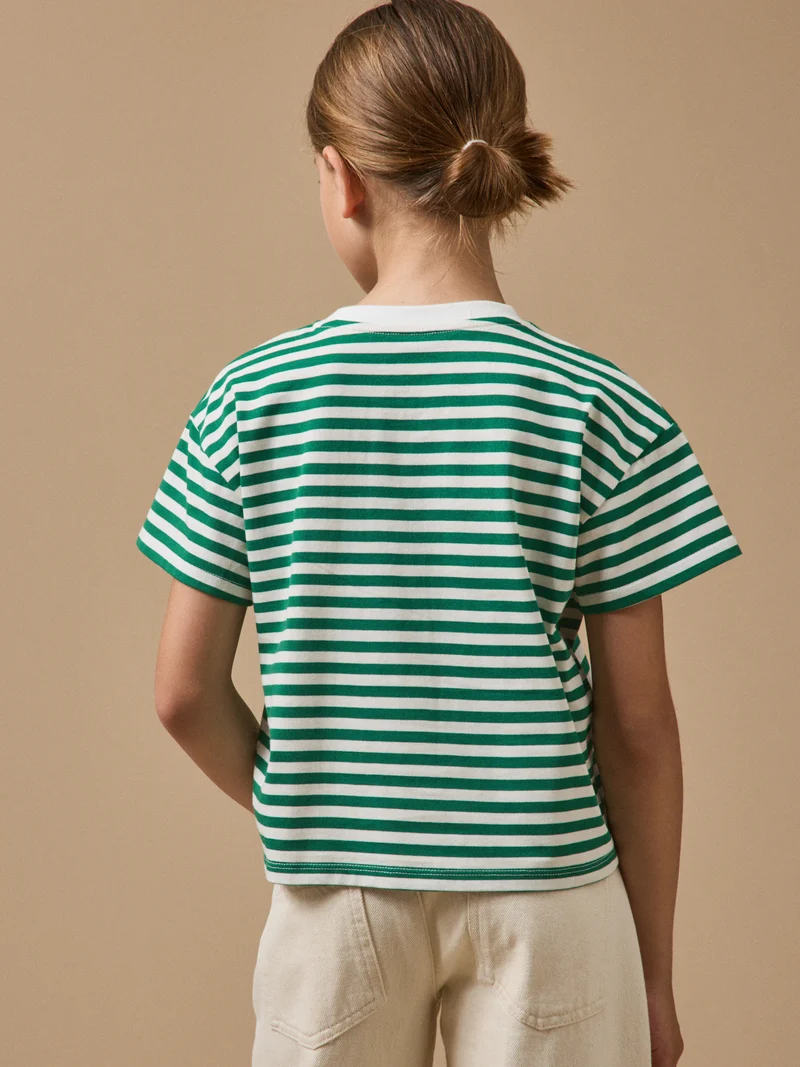 Mädchen-T-Shirt mit Schriftzug