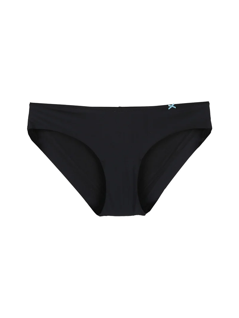 6100 Slip donna senza cuciture - nero