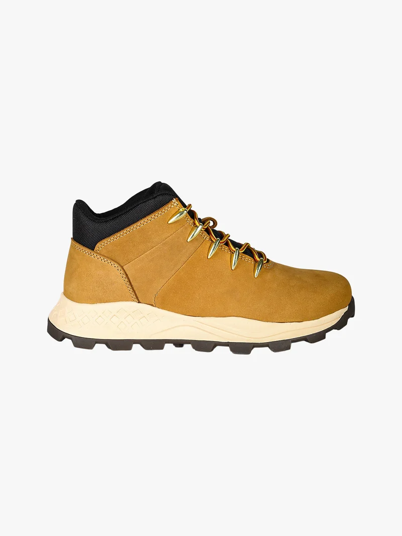 Scarponi da uomo in pelle nubuck - senape