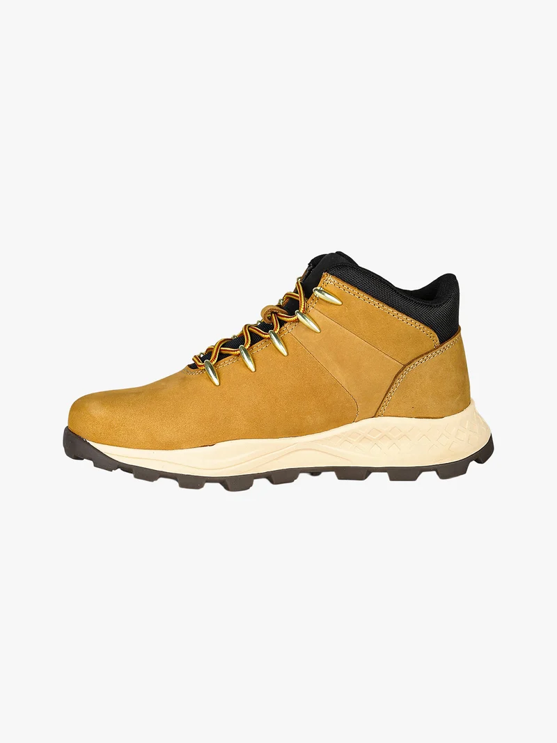 Scarponi da uomo in pelle nubuck - senape