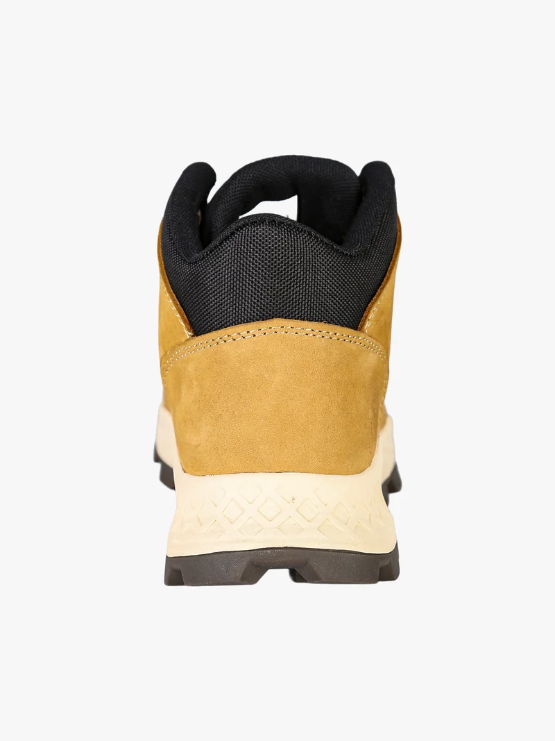 Scarponi da uomo in pelle nubuck - senape