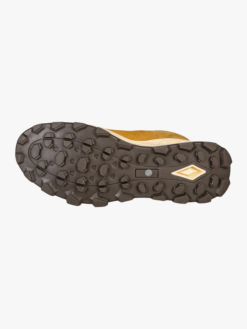Scarponi da uomo in pelle nubuck - senape