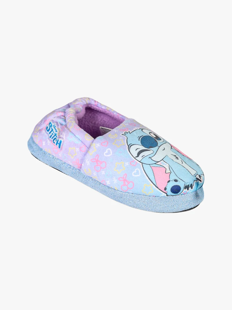 Stitch pantofole chiuse da bambina - lilla