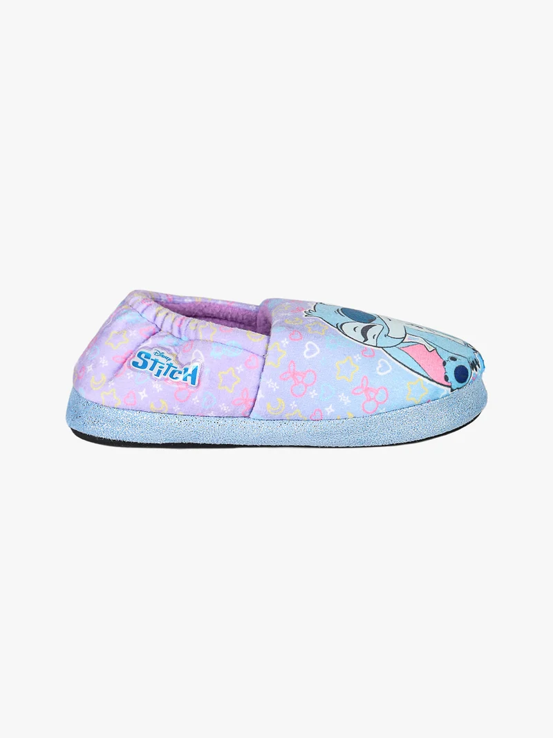 Stitch pantofole chiuse da bambina - lilla