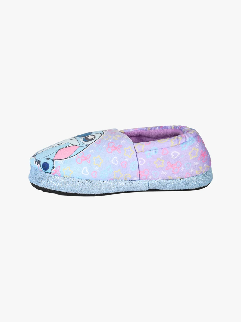 Stitch pantofole chiuse da bambina - lilla