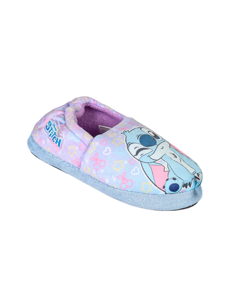 Stitch pantofole chiuse da bambina - lilla