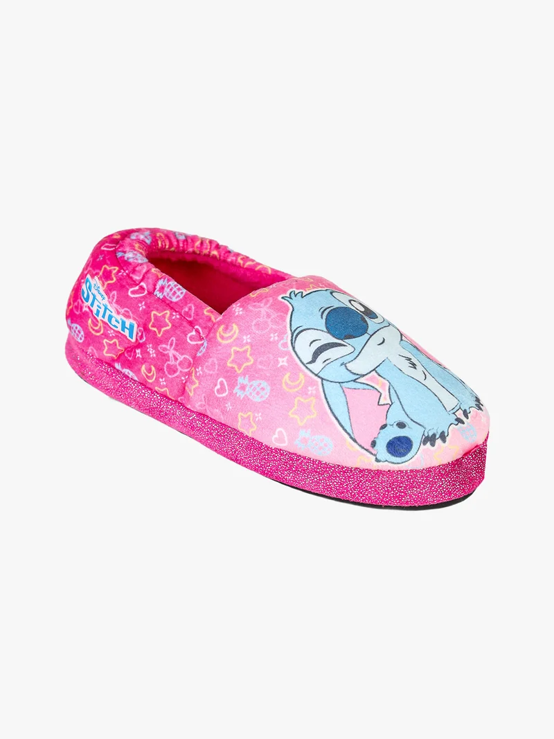 Stitch pantofole chiuse da bambina - fucsia