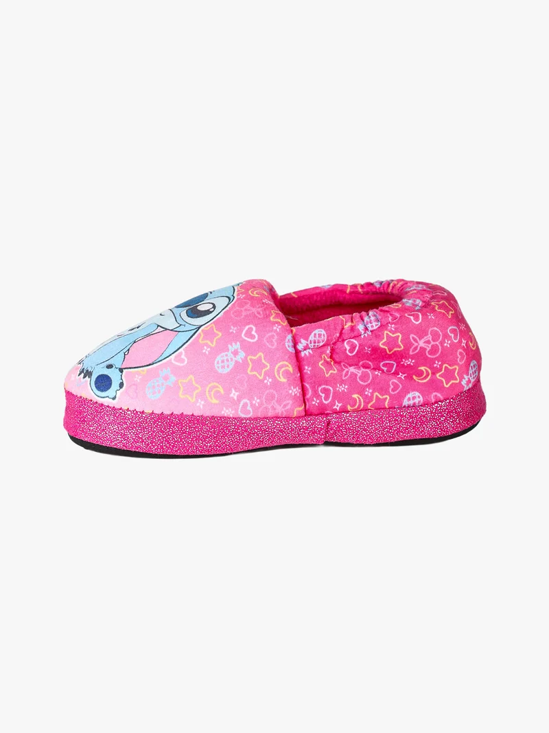 Stitch pantofole chiuse da bambina - fucsia