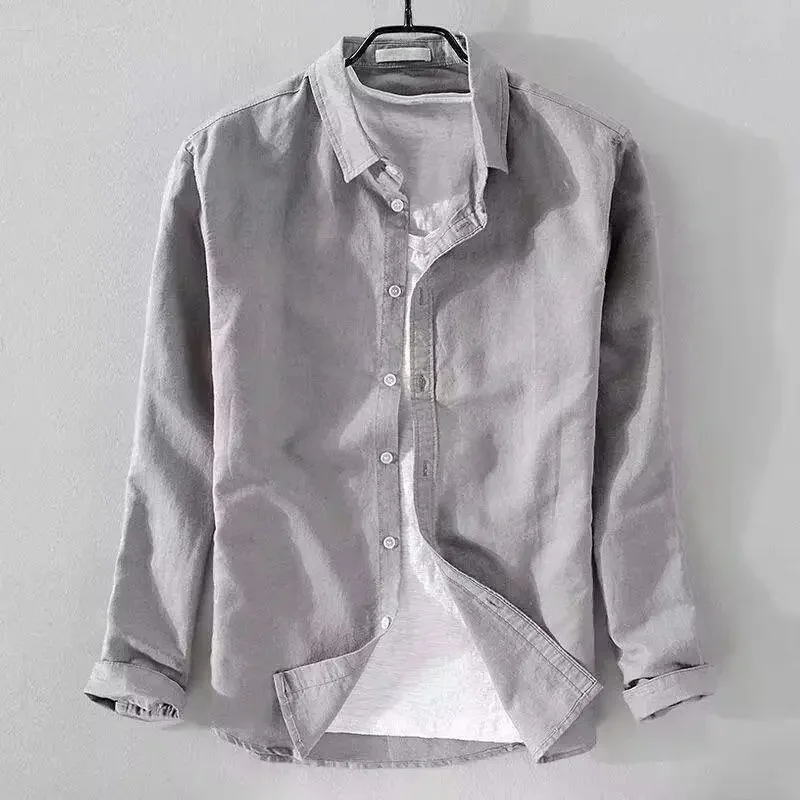 Casual Cotton Linen Shirt
