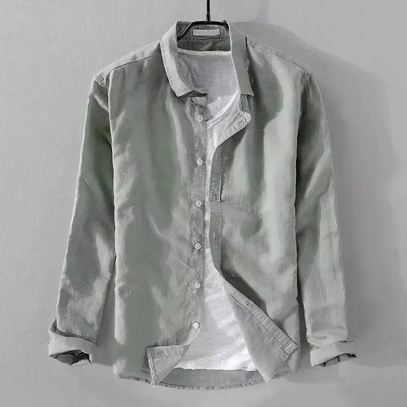 Casual Cotton Linen Shirt