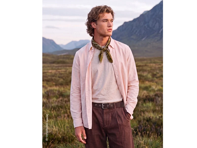 Gestreiftes Button-Down-Hemd