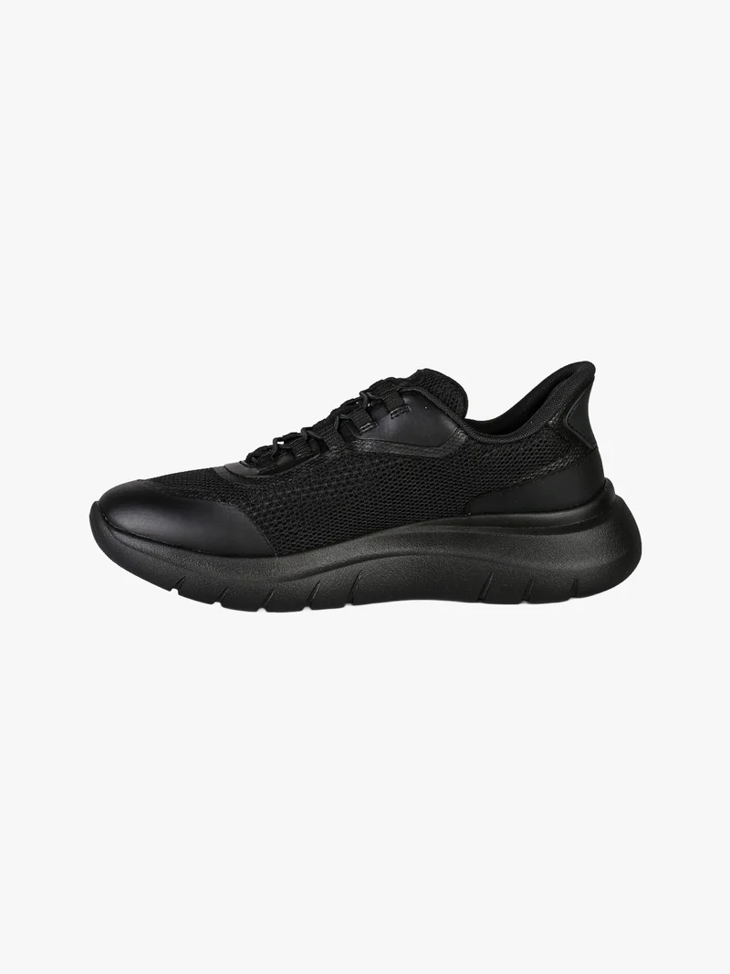 PLUMMEY PLUS Sneakers donna slip on - nero