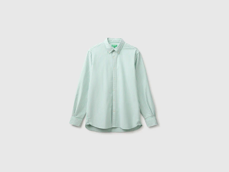 Gestreiftes Button-Down-Hemd