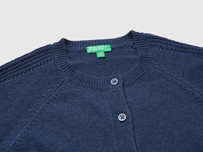 Strickjacke aus Wollmischung