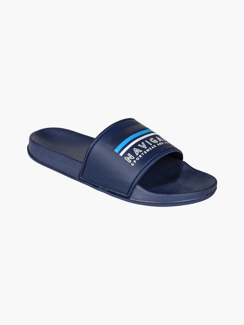 Ciabatte da uomo in gomma - blu scuro