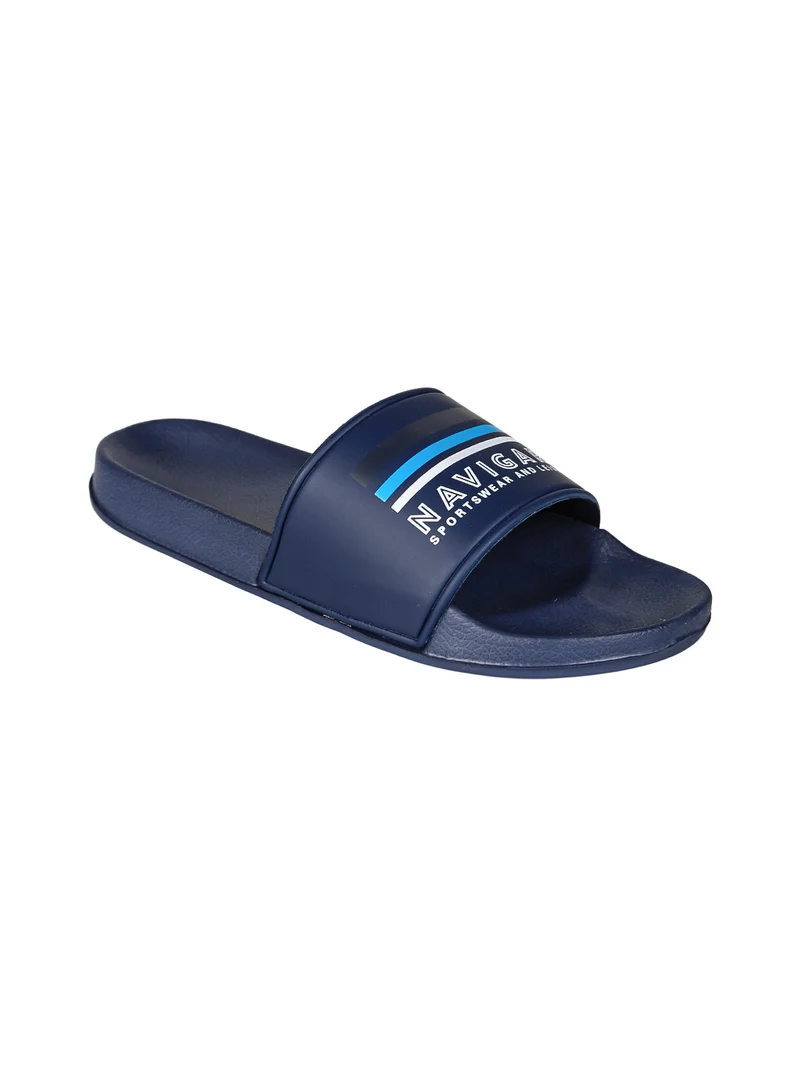 Ciabatte da uomo in gomma - blu scuro