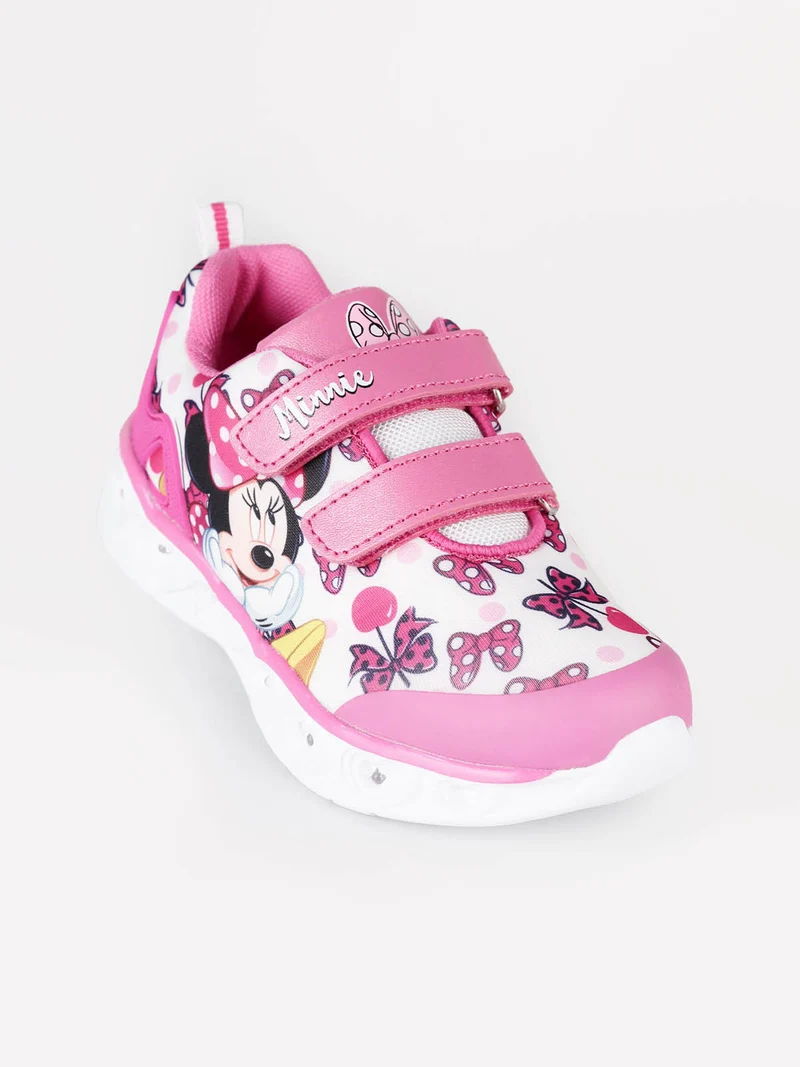 Scarpe Minnie con strappi e luci - rosa