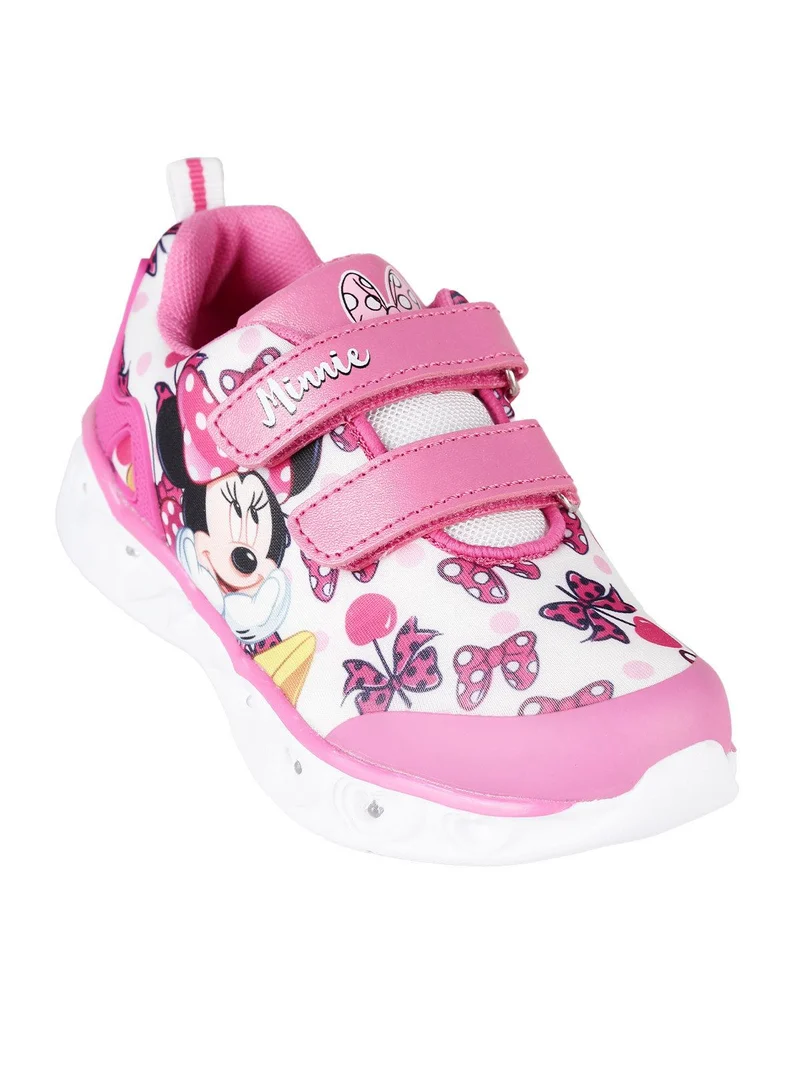 Scarpe Minnie con strappi e luci - rosa