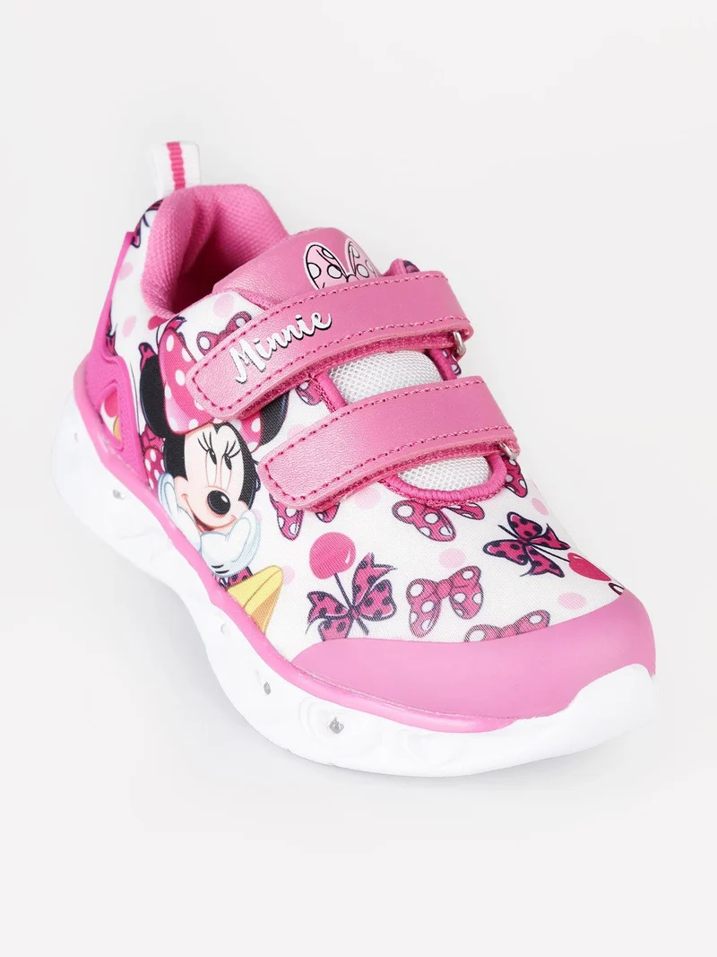 Scarpe Minnie con strappi e luci - rosa