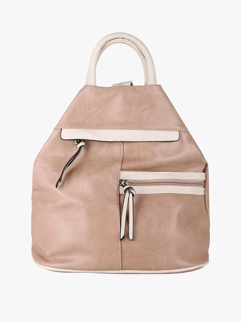 Zaino donna in ecopelle - rosa