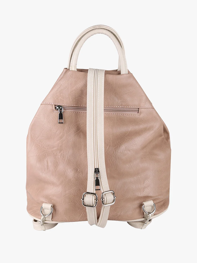 Zaino donna in ecopelle - rosa