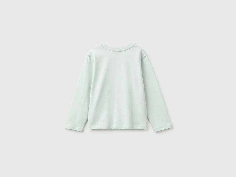 Besticktes T-Shirt aus Bio-Baumwolle