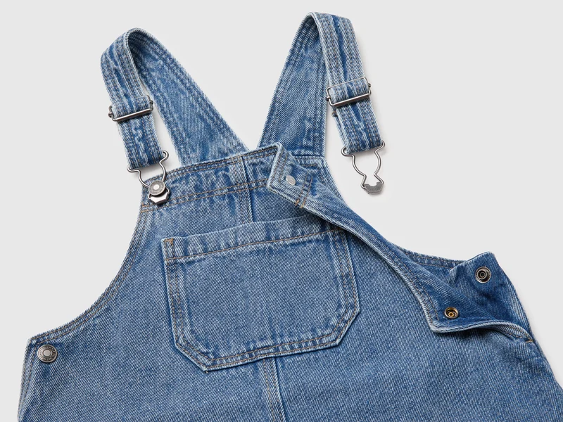 Jeans-Latzrock