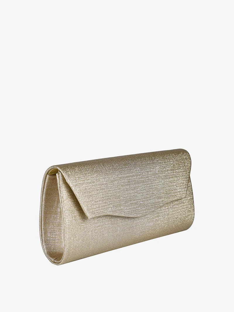 Pochette donna brillantinata - oro