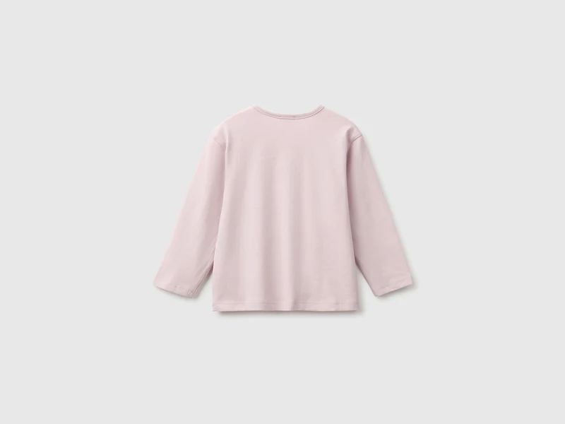 T-Shirt aus Bio-Baumwolle mit Print