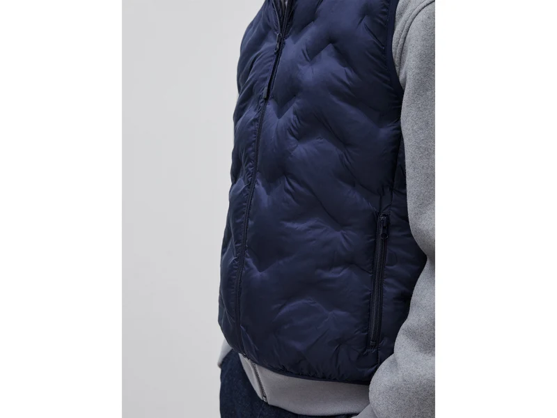 Wattierte, ärmellose Jacke