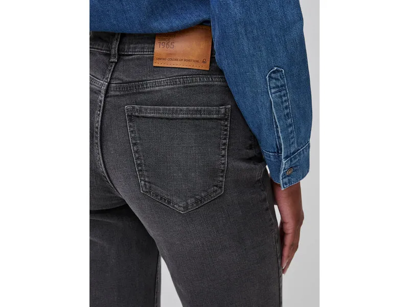 Jeans mit gerader Passform