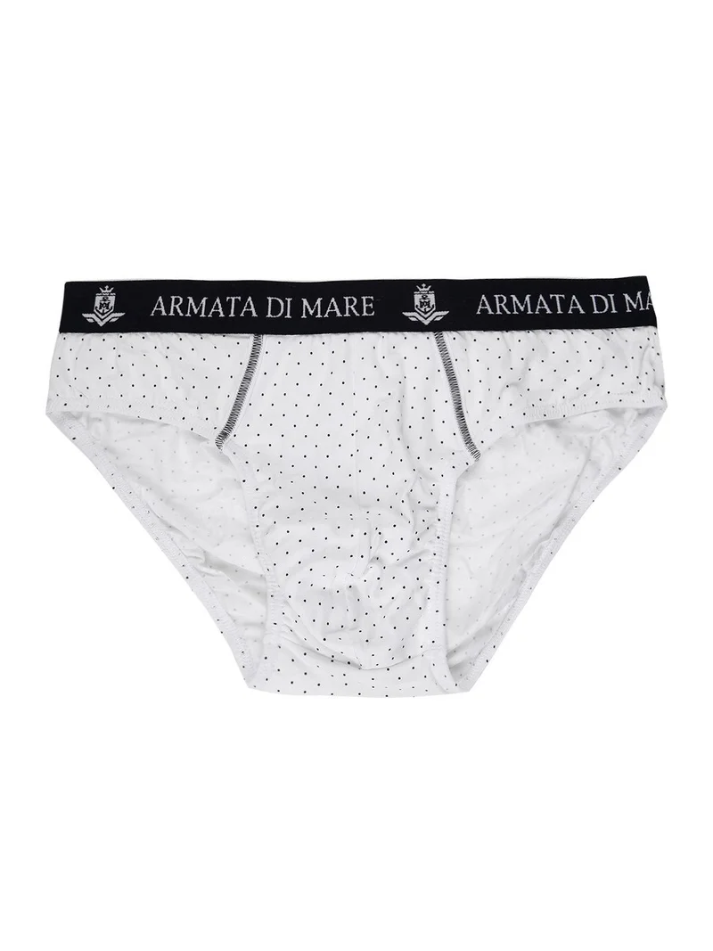 Slip uomo con stampe - bianco