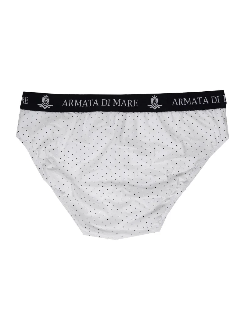 Slip uomo con stampe - bianco