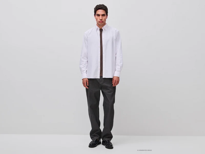 Gestreiftes Button-Down-Hemd