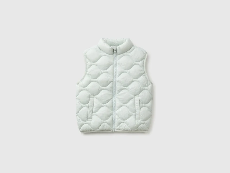 Wattierte, ärmellose Jacke