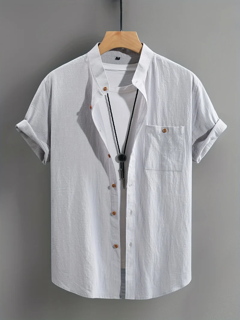 Causal Short Sleeved Shirt