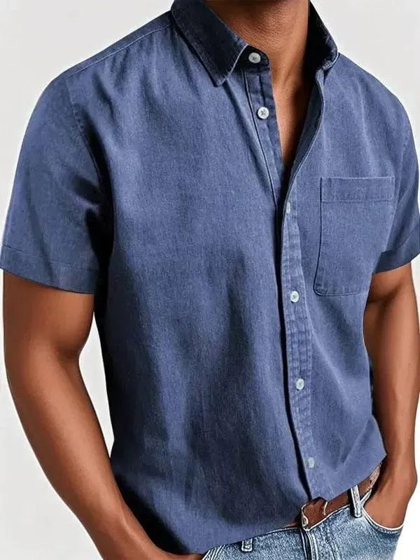Elegant Short Sleeved Shirt