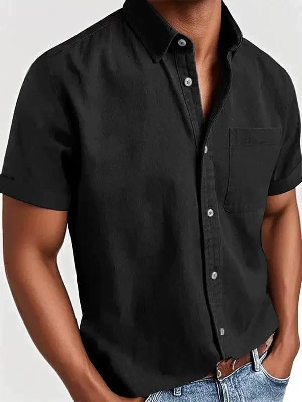 Elegant Short Sleeved Shirt