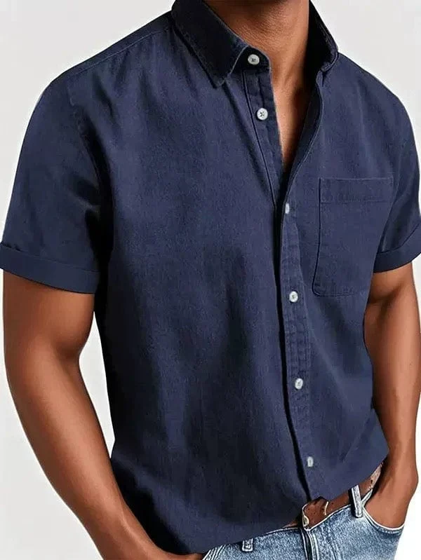 Elegant Short Sleeved Shirt