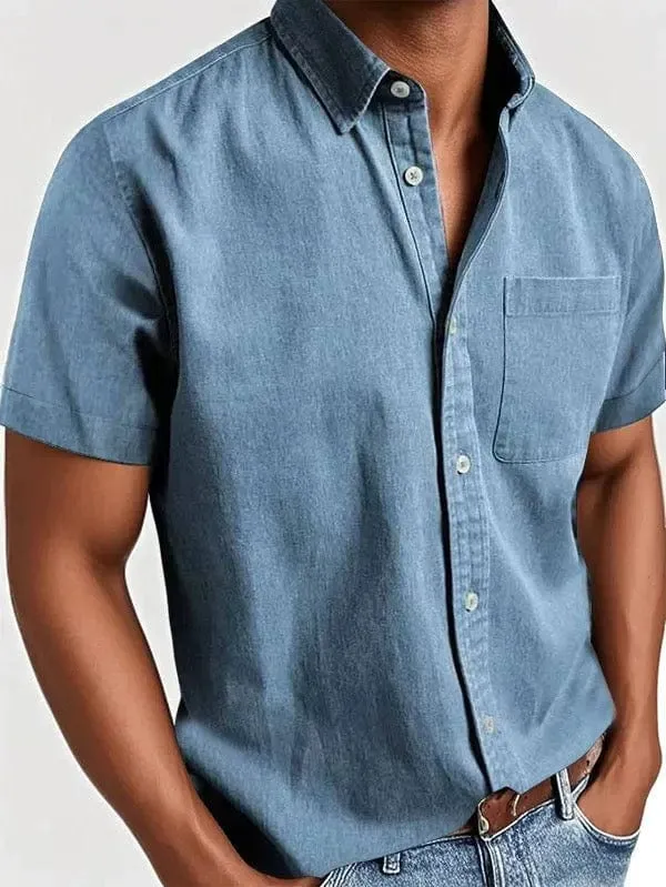 Elegant Short Sleeved Shirt